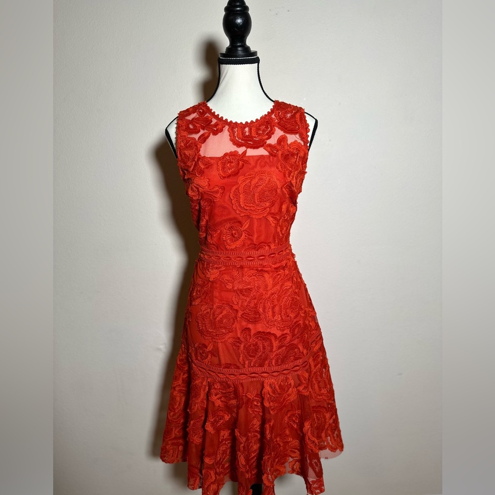 Reiss Burnt Orange Dress